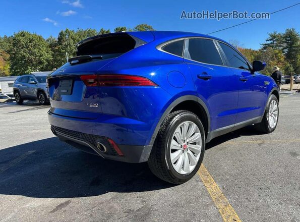 SADFP2FX5L1Z77501 2020 JAGUAR E-PACE Blue Front right