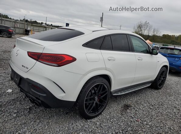 4JGFD6BB4MA381752 2021 MERCEDES-BENZ GLE-CLASS Белый Передняя правая четверть