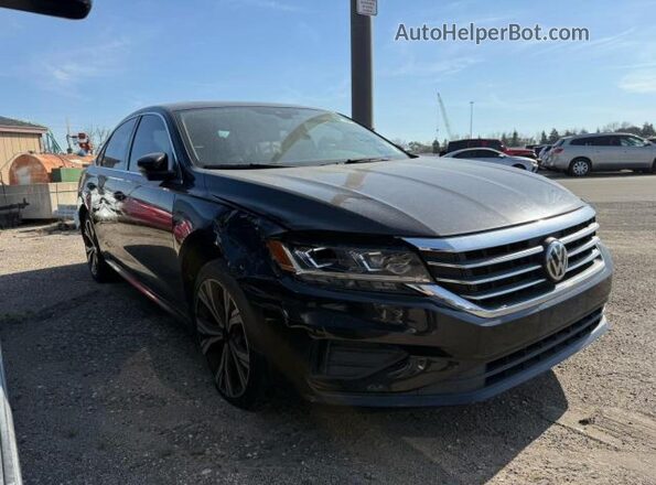 1VWSA7A35MC001637 2021 VOLKSWAGEN PASSAT Black უკანა მარცხენა