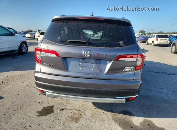 5FNYF6H95MB048527 2021 HONDA PILOT Угольный Вид сзади