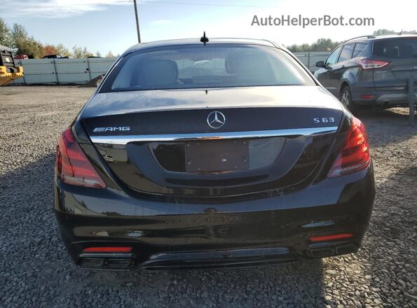WDDUG8JB5JA397279 2018 MERCEDES-BENZ S Black Widok wnętrza z przodu