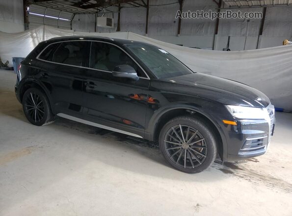 WA1BNAFY6J2206615 2018 AUDI Q5 Черный Вид спереди