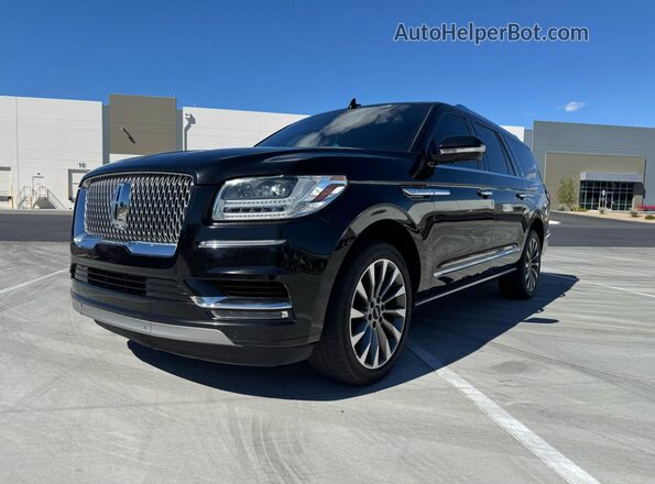 5LMJJ3HT9JEL12364 2018 LINCOLN NAVIGATOR Черный Задняя правая четверть