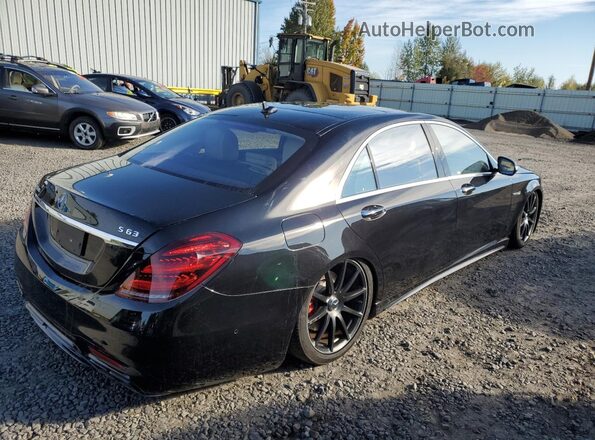 WDDUG8JB5JA397279 2018 MERCEDES-BENZ S Black Przód prawy