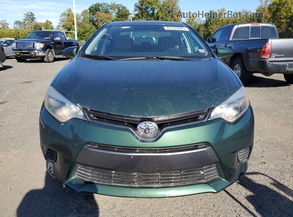 2T1BURHE0GC626438 2016 TOYOTA LL Зеленый Вид сзади