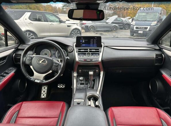 JTJBARBZ1J2157562 2018 LEXUS NX Черный Вид панели приборов