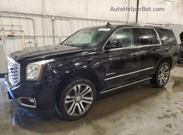 1GKS2CKJ9JR274938 2018 GMC YUKON Черный Задняя левая четверть