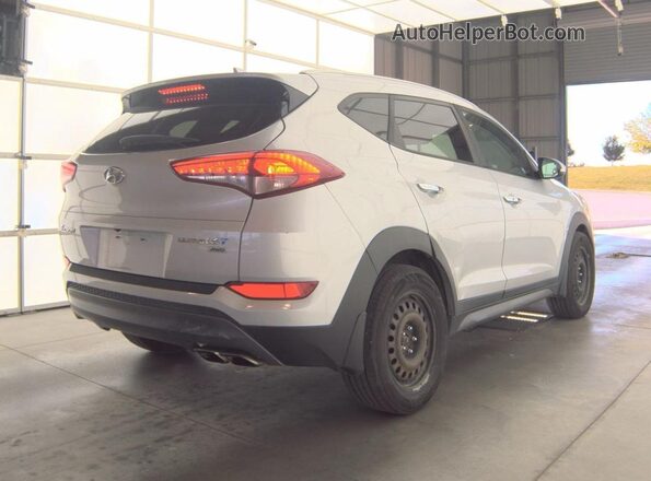 KM8J3CA24GU238767 2016 HYUNDAI TUCSON Silver წინა ხედი