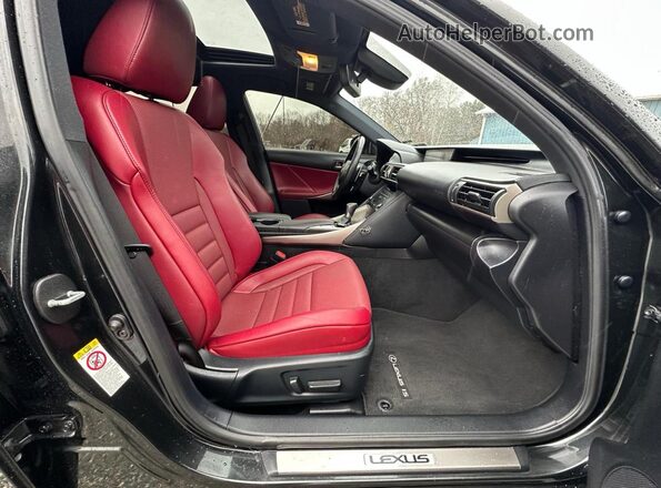 JTHC81D22K5035098 2019 LEXUS IS Черный Вид сзади