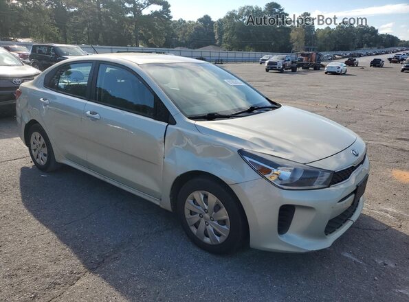 3KPA24AB5JE103168 2018 KIA RIO Silver Vista frontal