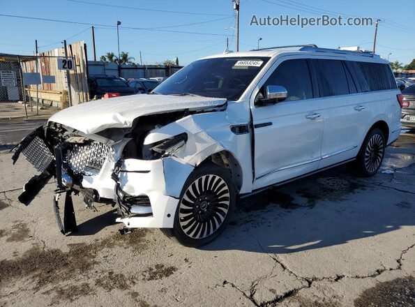 5LMJJ3TT4KEL19439 2019 LINCOLN NAVIGATOR Белый Задняя левая четверть