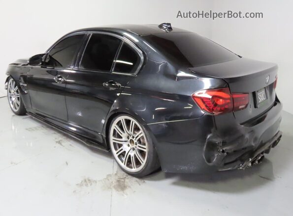 WBS8M9C57G5D31217 2016 BMW M3 Black Widok z przodu