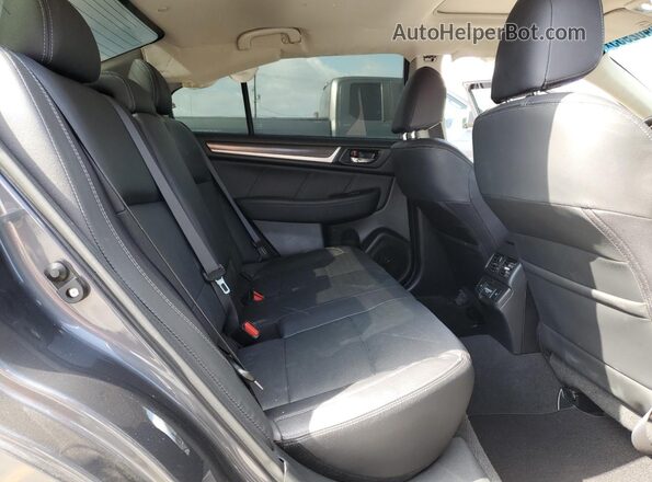 4S3BNAN68J3013799 2018 SUBARU LEGACY Charcoal Սալոնի հետևի տեսք
