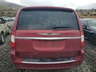 2016 Chrysler Town & Country Touring Темно-бордовый vin: 2C4RC1BG9GR260783