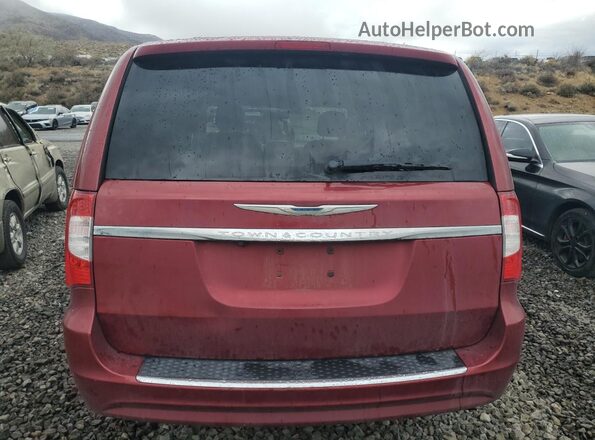 2C4RC1BG9GR260783 2016 CHRYSLER OTHER Темно-бордовый Вид салона спереди