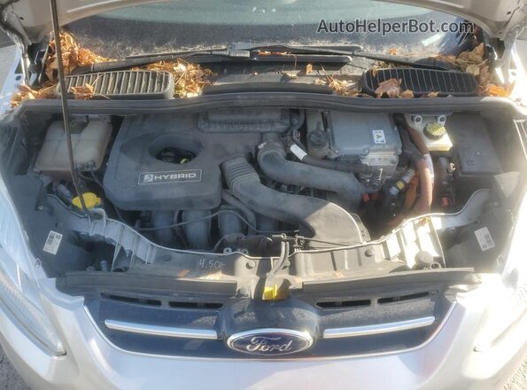 1FADP5AU2JL102398 2018 FORD C-MAX Silver Widok komory silnika
