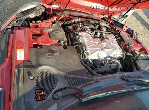 SAJWJ6BV8G8K29297 2016 JAGUAR F-TYPE Red Widok komory silnika