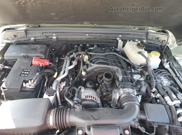 1C6HJTAGXPL545104 2023 JEEP GLADIATOR Green Vista del compartimento del motor