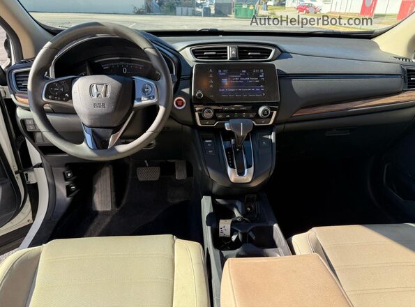 2HKRW2H54HH630667 2017 HONDA CRV Белый Вид задних сидений