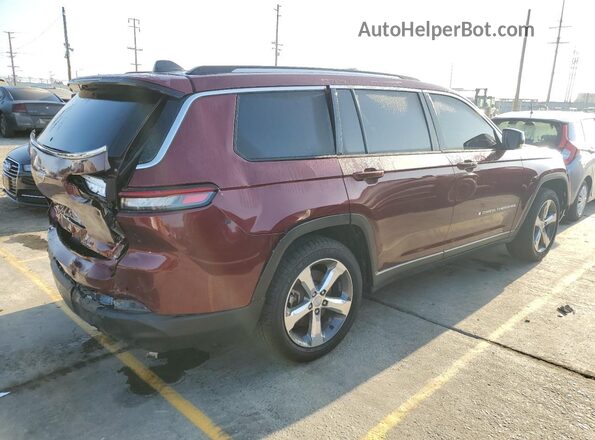 1C4RJKBG8N8506386 2022 JEEP GRAND Красный Передняя правая четверть