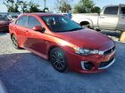 2017 Mitsubishi Lancer Es Red vin: JA32U2FU2HU014682