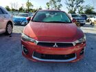 2017 Mitsubishi Lancer Es Red vin: JA32U2FU2HU014682