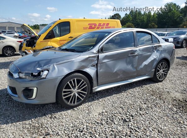 JA32V2FW2HU002787 2017 MITSUBISHI LANCER Серебряный Передняя левая четверть