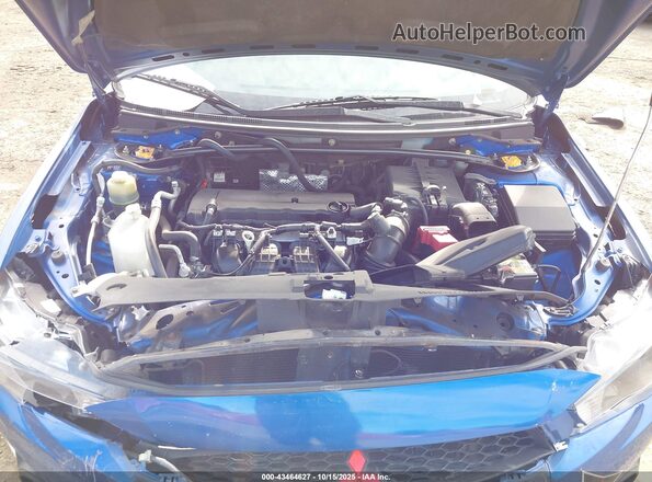 JA32V2FW5GU009246 2016 MITSUBISHI LANCER Синий Вид сзади