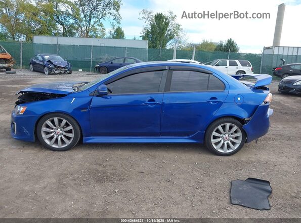 JA32V2FW5GU009246 2016 MITSUBISHI LANCER Синий Панорамный вид салона 360°