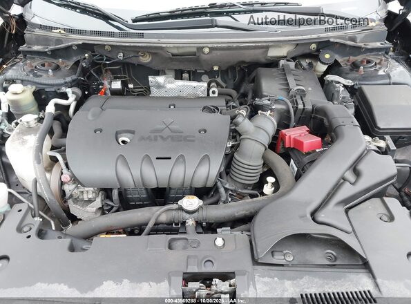 JA32V2FW5GU009666 2016 MITSUBISHI LANCER Черный Вид сзади