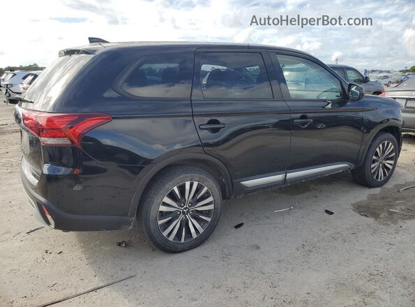 JA4AD2A35LZ045281 2020 MITSUBISHI OUTLANDER Черный Задняя правая четверть