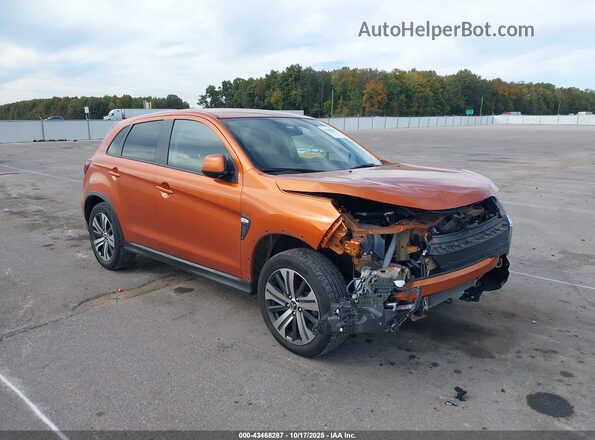 JA4AP3AU1LU007873 2020 MITSUBISHI OUTLANDER SPORT Orange წინა მარჯვენა