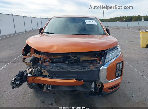 JA4AP3AU1LU007873 2020 MITSUBISHI OUTLANDER SPORT Orange ხელსაწყოთა პანელის ხედი
