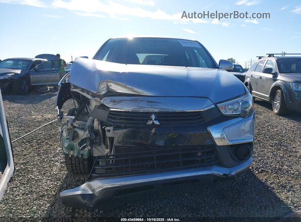 JA4AP3AU2GZ049350 2016 MITSUBISHI OUTLANDER SPORT Серебряный Вид задней части салона