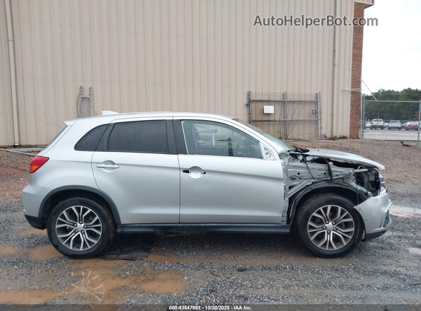 JA4AP3AU2KU016340 2019 MITSUBISHI OUTLANDER SPORT Серебряный Вид задней части салона