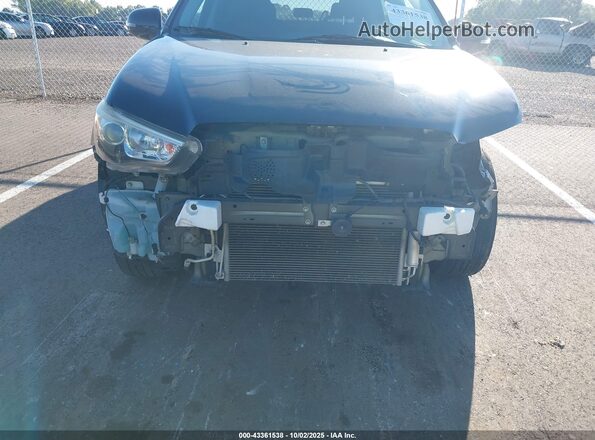 JA4AP3AU4HZ047388 2017 MITSUBISHI OUTLANDER SPORT Черный Вид спереди