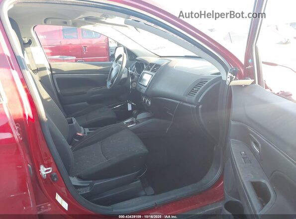 JA4AP3AU7LU030588 2020 MITSUBISHI OUTLANDER SPORT Красный Вид салона спереди