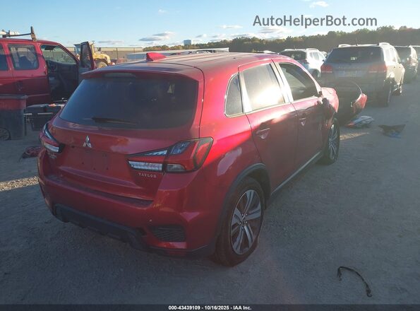 JA4AP3AU7LU030588 2020 MITSUBISHI OUTLANDER SPORT Красный Задняя правая четверть
