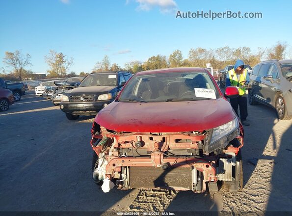 JA4AP3AU7LU030588 2020 MITSUBISHI OUTLANDER SPORT Красный Вид задней части салона