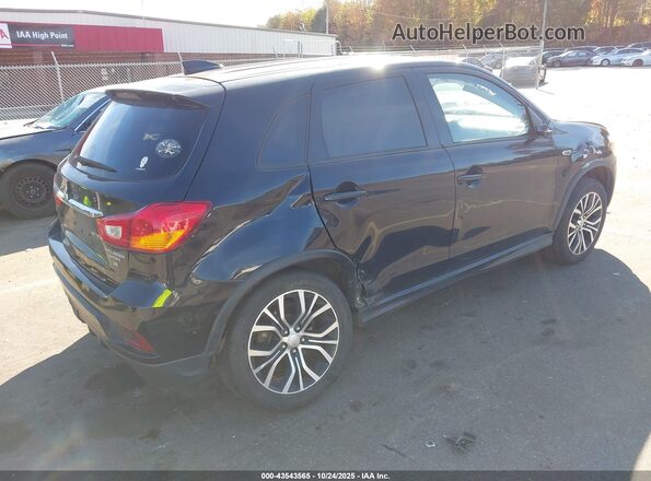 JA4AP3AW2JU012918 2018 MITSUBISHI OUTLANDER SPORT Black უკანა მარჯვენა