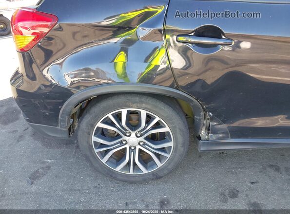 JA4AP3AW2JU012918 2018 MITSUBISHI OUTLANDER SPORT Black წინა ხედი