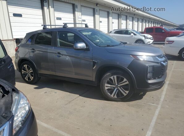 JA4APVAU0MU013418 2021 MITSUBISHI OUTLANDER Серый Передняя правая четверть