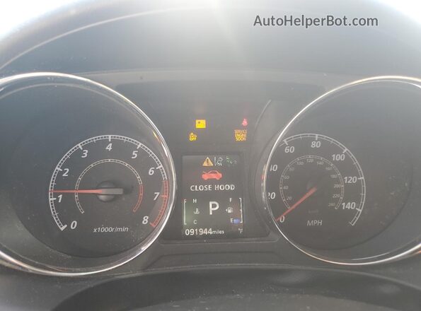 JA4APVAU0MU013418 2021 MITSUBISHI OUTLANDER Серый Вид щитка приборов