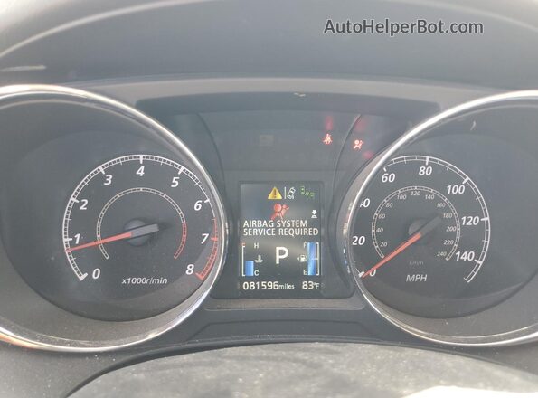 JA4APVAU5MU029985 2021 MITSUBISHI OUTLANDER Black Widok zestawu wskaźników