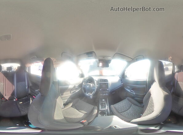 JA4APVAU5MU029985 2021 MITSUBISHI OUTLANDER Black Widok wnętrza 360 stopni