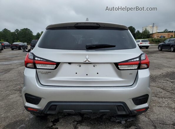 JA4APVAU6MU034208 2021 MITSUBISHI OUTLANDER Silver Вид ззаду