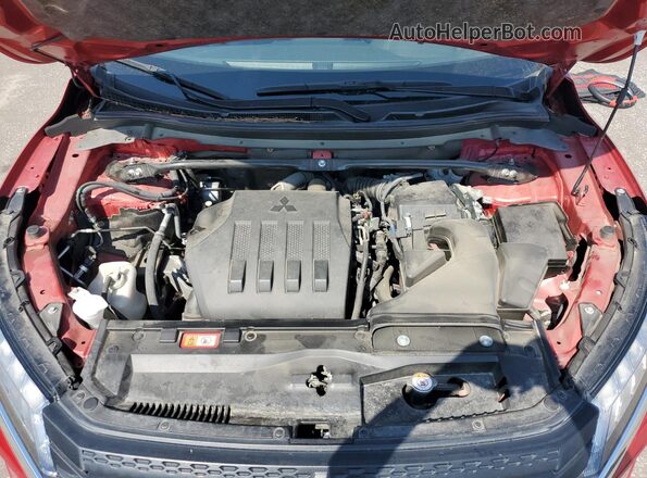 JA4ATWAA5PZ032934 2023 MITSUBISHI ECLIPSE Красный Вид подкапотного пространства