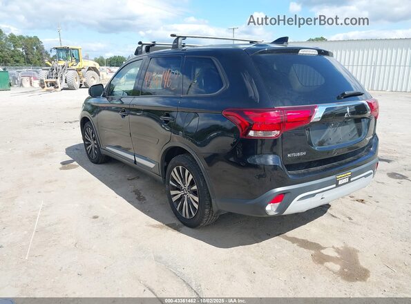 JA4AZ3A39KZ005405 2019 MITSUBISHI OUTLANDER Black Trasero izquierdo