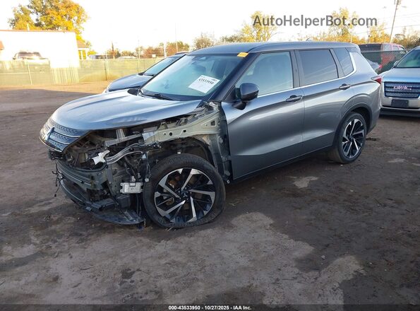 JA4J4UA87NZ037726 2022 MITSUBISHI OUTLANDER Серебряный Передняя левая четверть