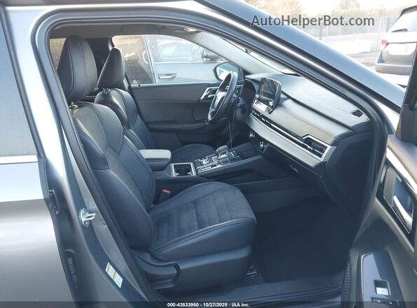 JA4J4UA87NZ037726 2022 MITSUBISHI OUTLANDER Серебряный Вид салона спереди